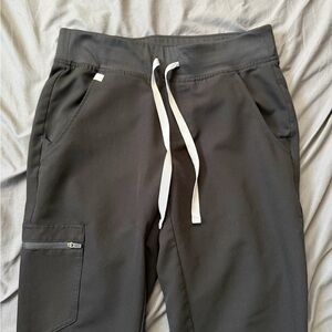 Figs Black Jogger scrub Pants